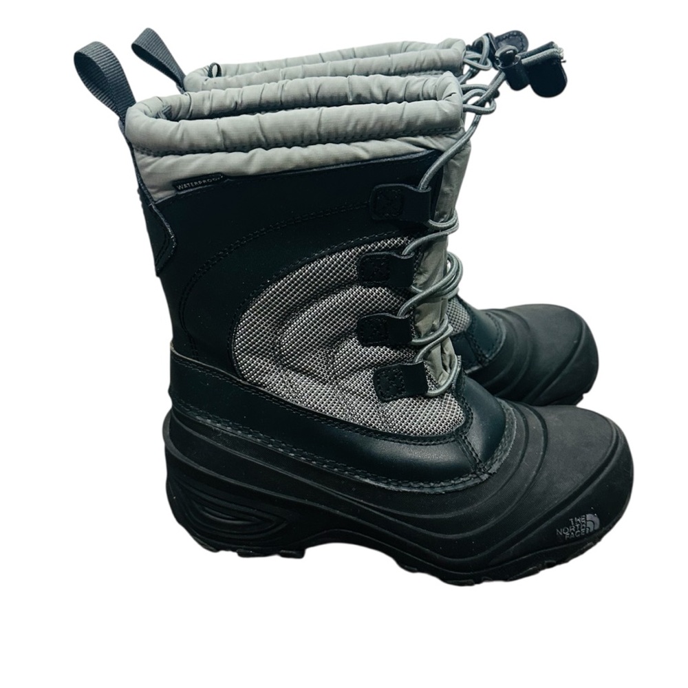 The North Face Kids Black and Gray Snow Boots Size 3
